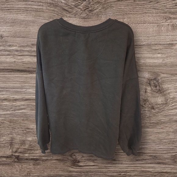 Ladies Black Merry Everything Sweatshirt Size XL - Picture 3 of 4